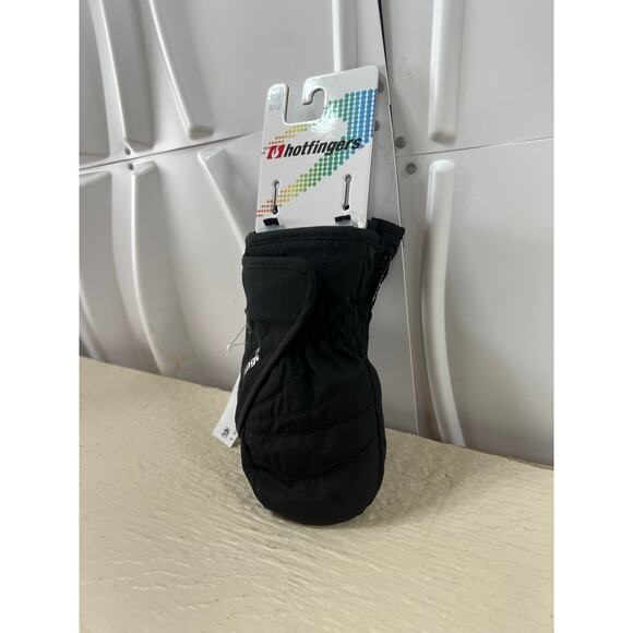 Hotfingers Tots Velcro Waterproof Mittens Black Size S (1-2) NEW with TAGS!!! - Picture 4 of 10
